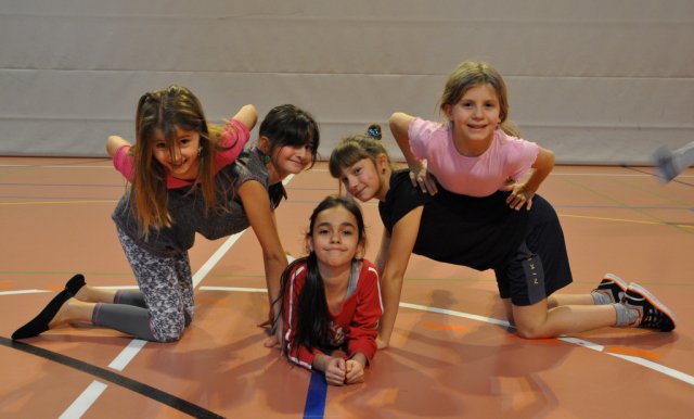 Cléa, Charlotte, Eva, Anaïs et Zoé